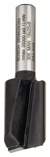 Picture of Nutfräser, 8 mm, D1 18 mm, L 24,6 mm, G 56 mm. Für Handfräsen