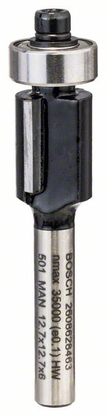 Picture of Laminat-Bündigfräser, 6 mm, D1 12,7 mm, L 12,7 mm, G 56 mm