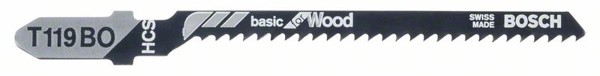 Bild von Stichsägeblatt T 119 BO Basic for Wood, 5er-Pack