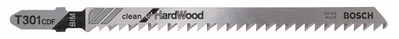 Image de Stichsägeblatt T 301 CDF Clean for Hard Wood, 5er-Pack