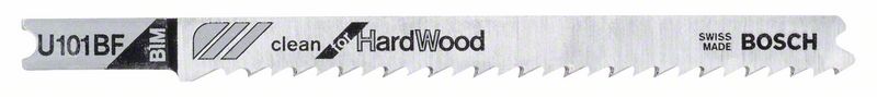 Bild von Stichsägeblatt U 101 BF Clean for Hard Wood, 3er-Pack