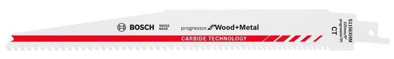 Image de Säbelsägeblatt S 1156 XHM, Carbide Progressor for Wood and Metal, 1er-Pack