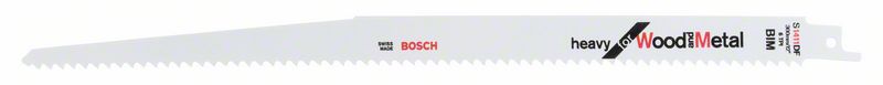 Bild von Säbelsägeblatt S 1411 DF Bosch VE à 5 Stück Heavy for Wood and Metal