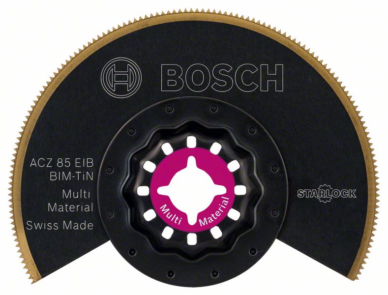 Bild von BIM-TiN Segmentsägeblatt ACZ 85 EIB, Multi Material, 85 mm, 1er-Pack