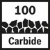 Bild von Carbide-RIFF Schleifplatte AVZ 90 RT10, 90 mm, 1er-Pack