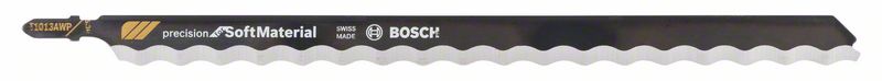 Image de Stichsägeblatt T 1013 AWP Bosch VE à 3 Stück Precision f SoftMaterial 