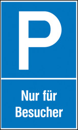 Bild für Kategorie Parkplatzkennzeichen
