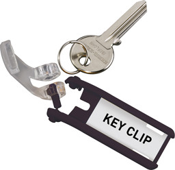 Bild von Schlüsselanhänger schwarzBeutel a 6 Stück