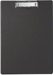 Bild von A4 Schreibplatte schwarz m. Folienüberzug