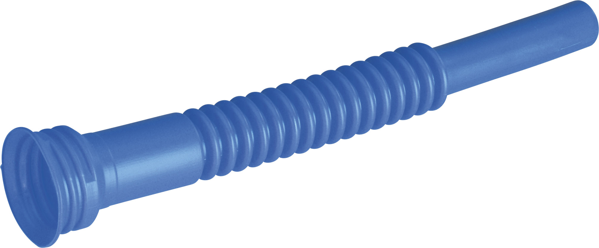 Picture of Auslaufrohr flexibel HD-PE blau L265 mm