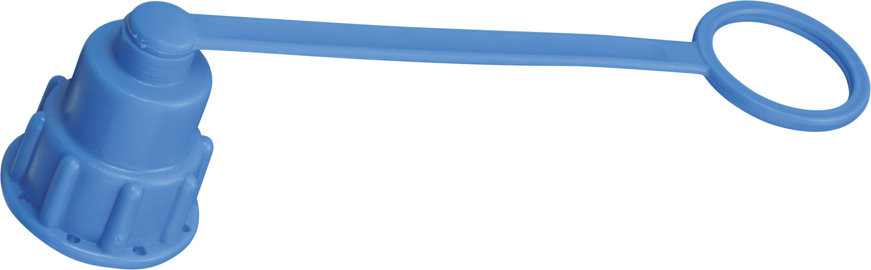 Image de Tüllen-Verschraubung HDPE blau für Außen-D 24 mm