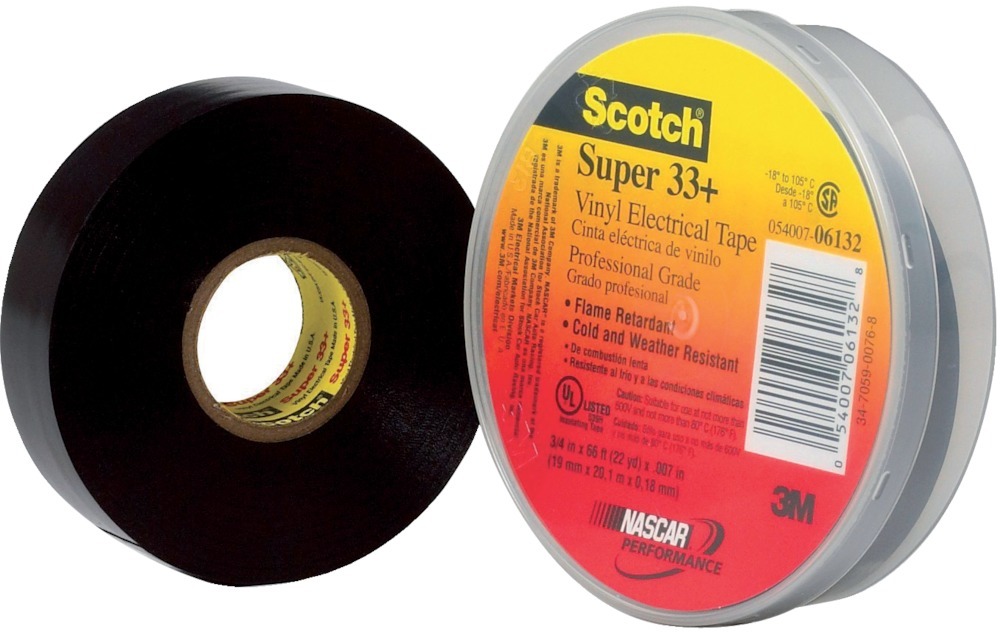 Picture for category 3M™ Scotch®-Super 33+ Vinyl Elektro-Isolierband