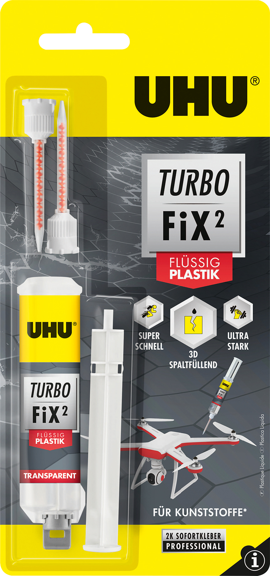 Bild für Kategorie UHU® TURBO FIX² LIQUID PLASTIC
