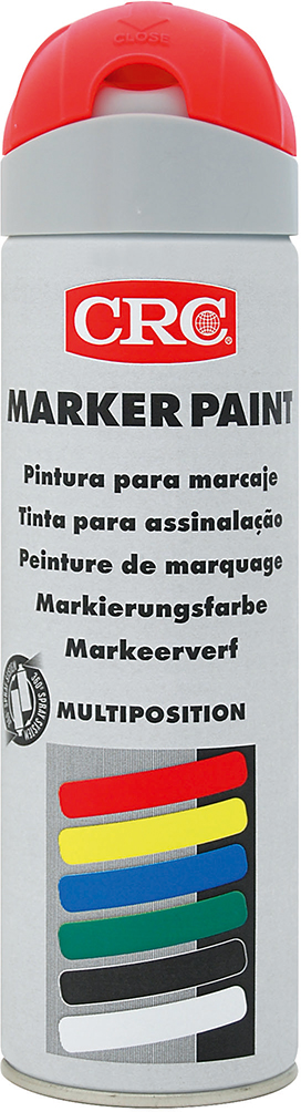 Picture of MARKER PAINT, Leucht-Rot Spraydose 500 ml