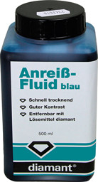 Bild von Anreiß-Fluid 500ml blau DIAMANT