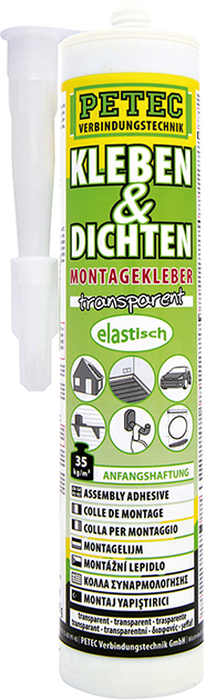 Picture of Kleben + Dichten Ecoline 290 ml, transparent