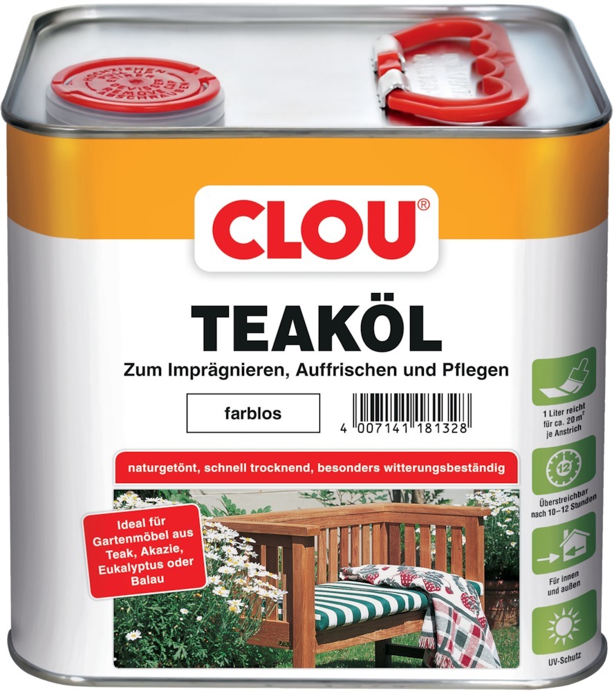 Picture of Teaköl farblos 2,5l