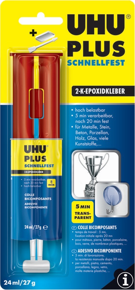Picture of UHU plus schnellfest 2K-Spritze 24ml/27g