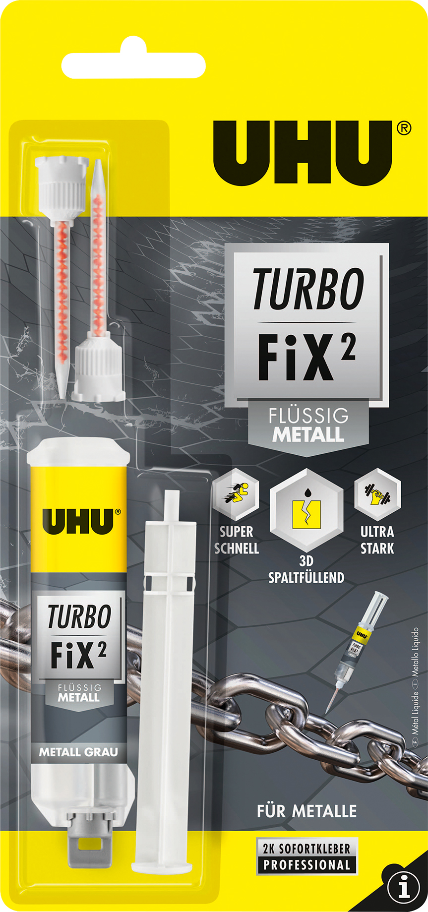 Bild von UHU Turbo Fix LIQUID METALL 10g