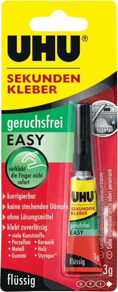Picture of UHU Sekundenkleber Alles-Kleber 3g geruchsfrei