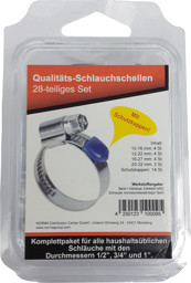 Bild für Kategorie GEMI Schlauchschellen-Kit W1, 28-tlg.