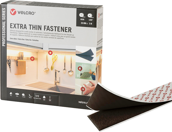 Bild für Kategorie VELCRO® Klettband Extra Thin Fastener