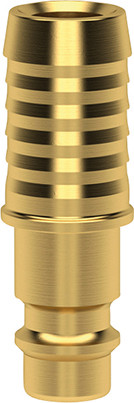 Image de Stecktülle für Kupplung NW 7,2mm, Messing, Serie ES, Tülle 9 LÜDECKE