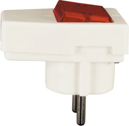 Bild für Kategorie Stecker mit Schalter und Lampe