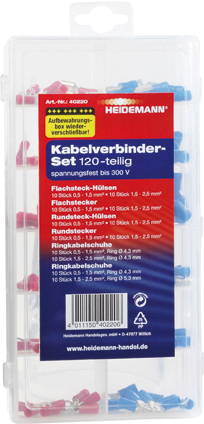 Picture for category Kabelverbinder Set 120-teilig
