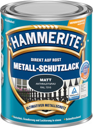 Bild für Kategorie Hammerite, 750 ml, Hammerschlag + glänzend
