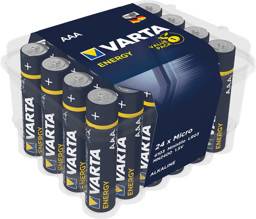 Image de Batterie Energy AAA 24er Box VARTA