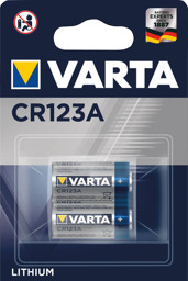 Image de VARTA Batterie Profess. CR123A 2er Blister, 3,0V