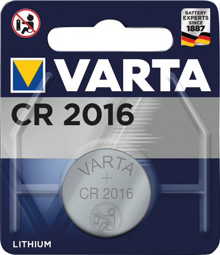 Image de VARTA Electronics CR 2016
