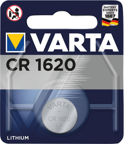 Picture of VARTA Electronics LithiumCR1620 1erBli., 3,0V