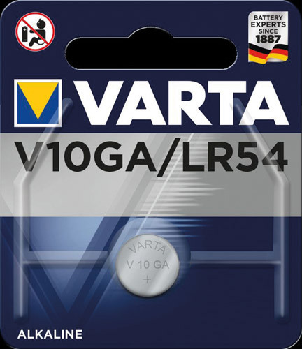 Image de VARTA Electronics Alkali V10GA 1erBli., 1,5V