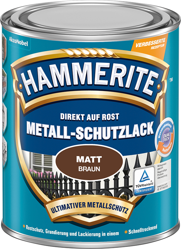 Picture of Metallschutz-Lack 750 ml matt braun