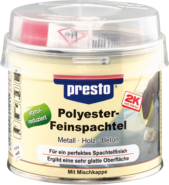 Picture of presto Feinspachtel Polyester, 250 g
