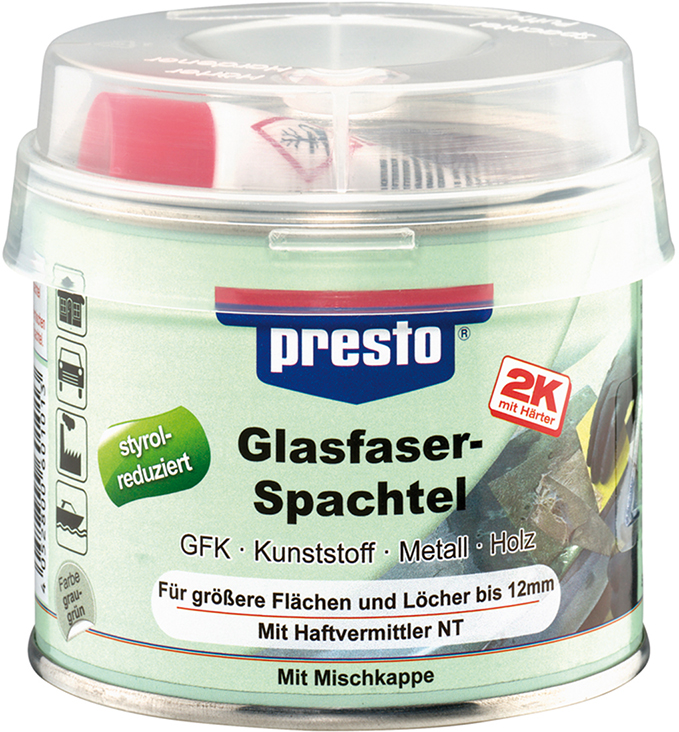 Picture of presto Glasfaserspachtel 250 g