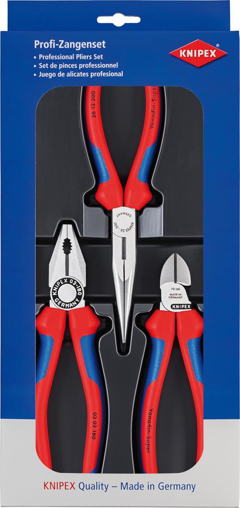 Picture for category Zangen-Satz, 3-teilig, Wapu, Knipex