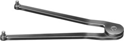 Image de Stirnlochschlüssel verstellbar 7-40mm/1,5mm Zapfen AMF