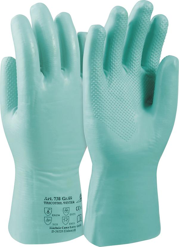 Picture for category Chemikalienschutzhandschuh »Tricotril® Winter 738«