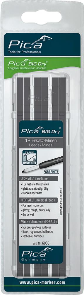 Image de Minen-Set für Zimmermanns-Bleistift BIG Dry FORALL Bau Bau Graphit Pica