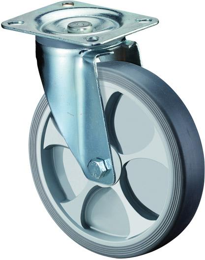 Lenkrolle L400.B44, grau