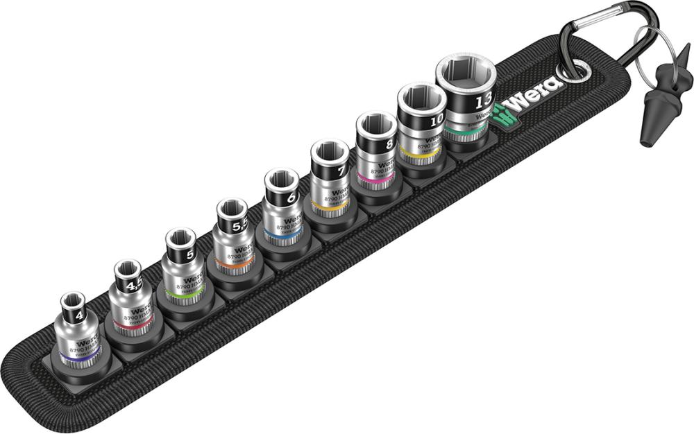 Steckschlüssel-Garnitur 1/4", Zyklop, Nr. Belt A 1