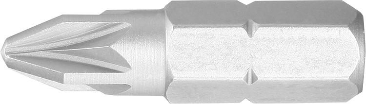 Bit 1/4" für Kreuzschlitz-Schrauben PZ, 25 mm