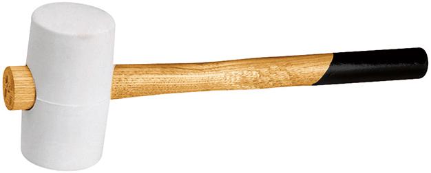 Gummihammer, weiß