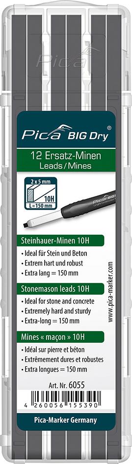 Minen-Set für Zimmermannsstift BIG Dry 10H