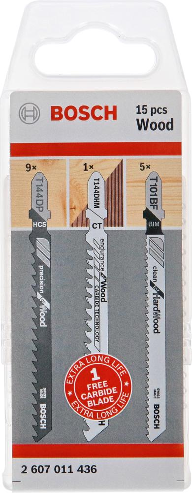 Stichsägeblatt-Set Wood