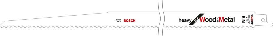Säbelsägeblatt S 1411 DF für Holz mit Metall