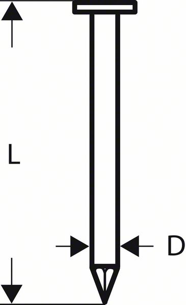 Images de la catégorie Rundkopf-Streifennägel 21°, harzbeschichtet – glatte Ausführung